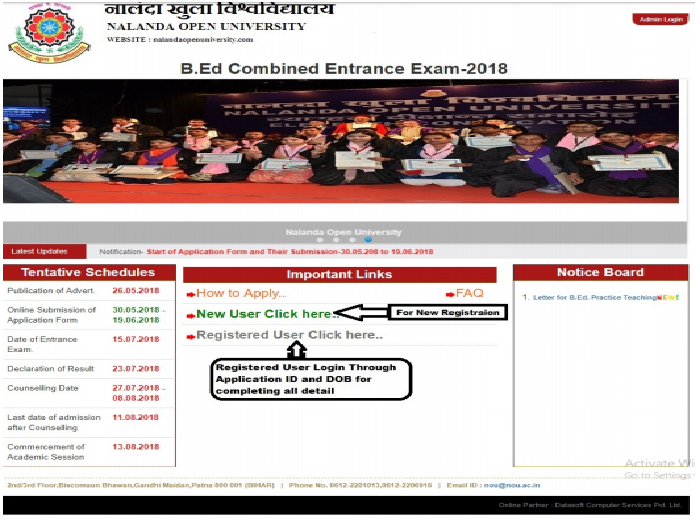 apply b.ed online Application CET 2018 Bihar Apply  How B.Ed Online? to Form